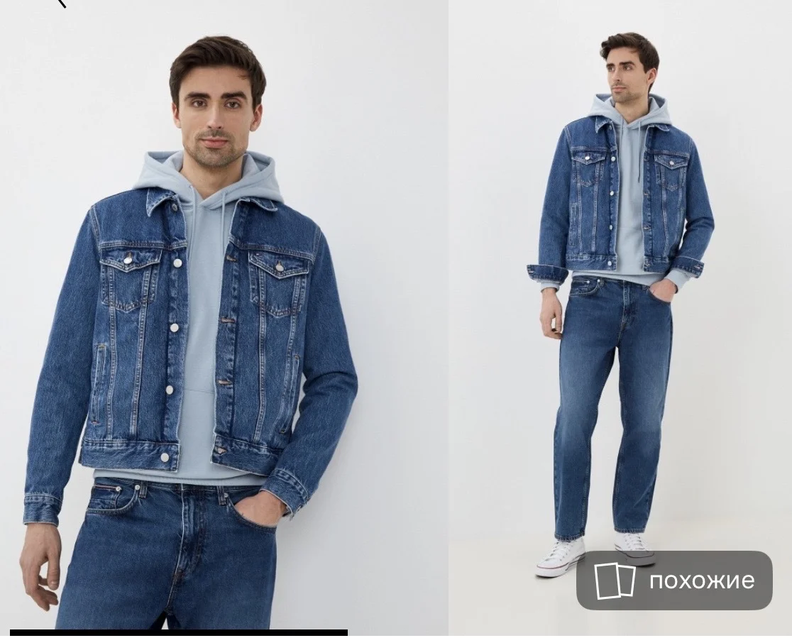 Джинсовая куртка Tommy Jeans L — фото 5