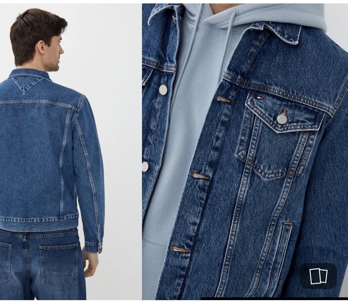Джинсовая куртка Tommy Jeans L — фото 6