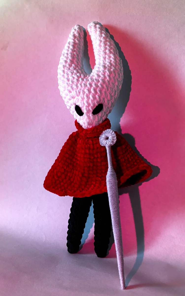 Мягкая игрушка Hornet (Hollow Knight) 45 см, плюшевая, ручная работа — фото 2