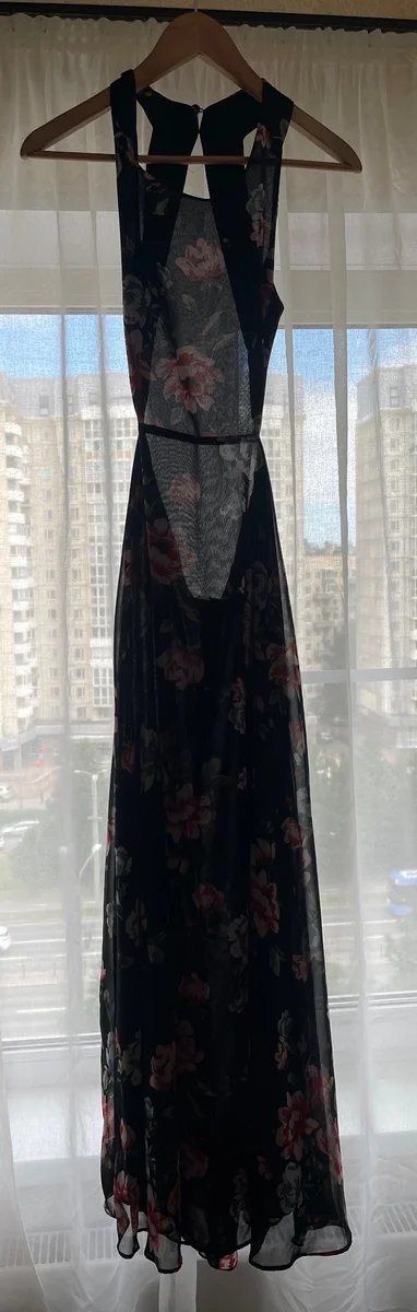 платье zara длинное — фото 5