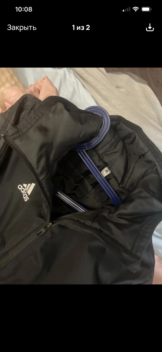 Тренировочная куртка Adidas L — фото 6